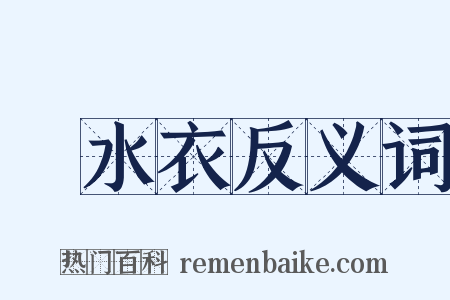 潛水衣反义词是什么意思的图片